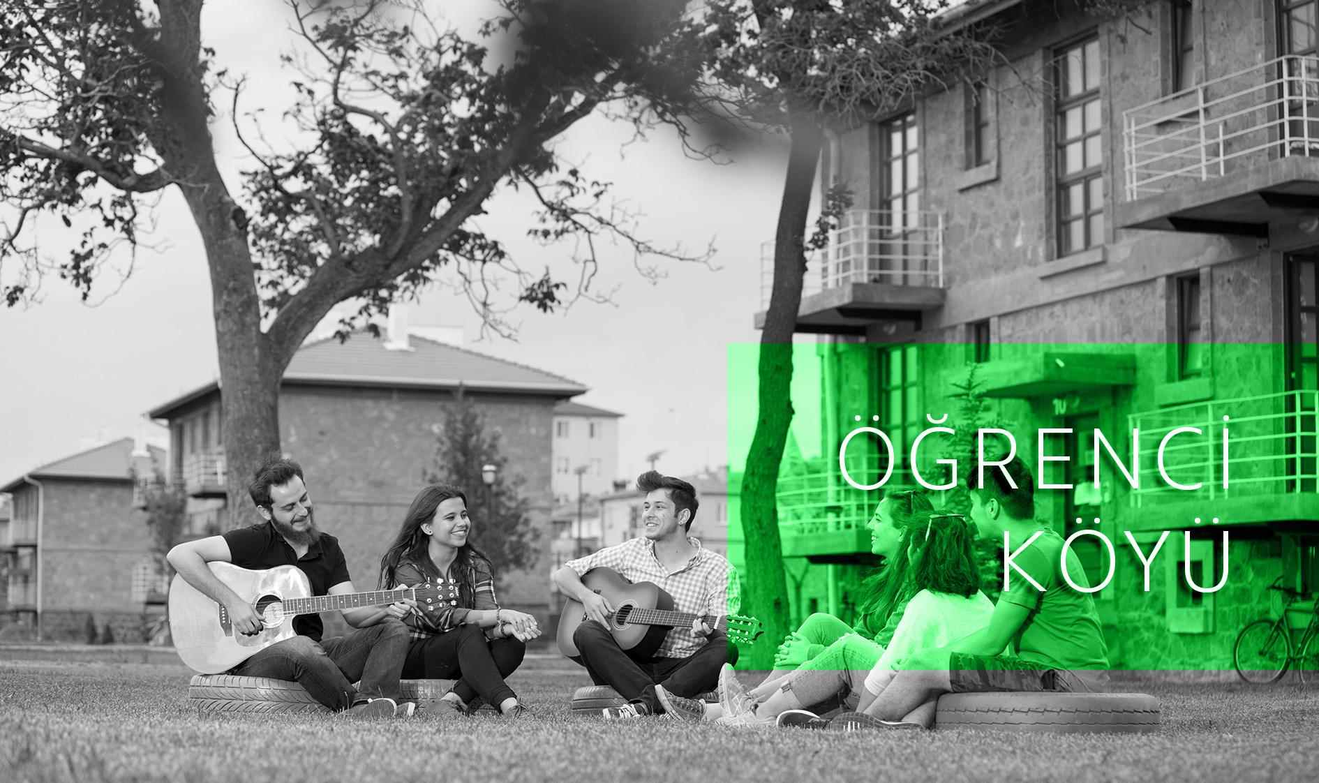AGÜ öğrenci köyünde modern yaşam alanları